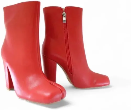 Vista 3 de Liliana Mahomes-1 - Botines con tacón de bloque para mujer