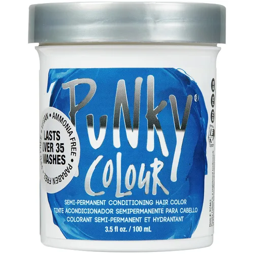 Vista 23 de Punky Alpine Green Color Semipermanente para el Cabello - Tinte Acondicionador para el Cabello Vegano y Libre de Crueldad, Dura Hasta 35 Lavados