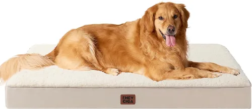 Vista 89 de EHEYCIGA Camas ortopédicas para perros, cama para perros con funda extraíble lavable, todos los tamaños de perros