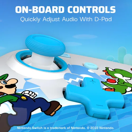 Vista 4 de PDP REMATCH Wired Controller Mario Escape For Nintendo Switch, Nintendo Switch - OLED