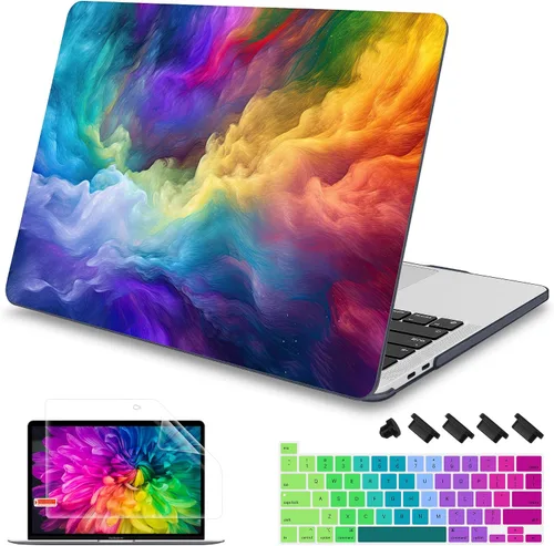 Vista 40 de Mektron Funda para MacBook Pro de 16 Pulgadas A2141 Versión 2019 con Pantalla Liquid Retina/Touch ID, Carcasa Rígida de Plástico con Funda