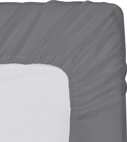 Vista 2 de 600 hilos para colchones de hasta 20 pulgadas de profundidad, 1 pieza (solo sábana inferior), colección Soft Collection (color borgoña, tamaño King)