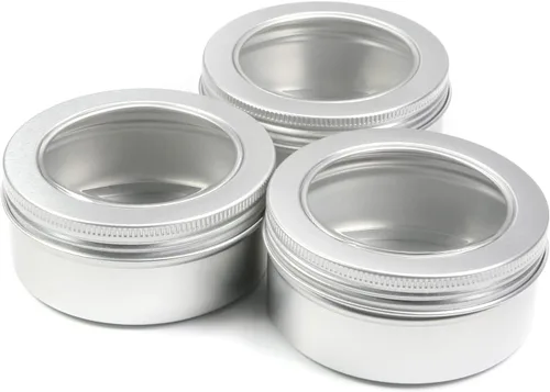 Vista 27 de Othmro Recipientes de alimentos de papel de aluminio de 3.2 x 1.5 pulgadas (DiaxH), bandejas desechables para llevar, 100 sartenes redondas de papel