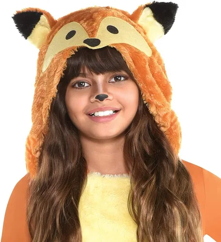Vista 2 de SUIT YOURSELF Disfraz de zorro peludo de Halloween para niñas talla 8-10 M multicolor 8402358