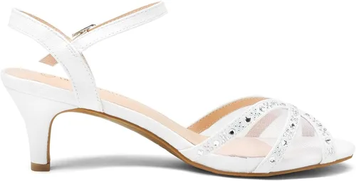 Vista 4 de Dream Pairs Nina - Sandalias de tacón bajo para mujer