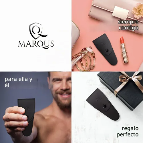 Vista 6 de marQus Tijeras curvadas para cutículas, acero inoxidable de precisión para manicura y pedicura, cuidado de cejas y pestañas, extra afiladas