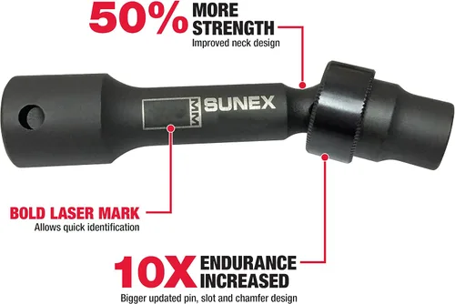 Vista 7 de Sunex Tools - 1/2 IN. DRIVE 12-PUNTO DE DIRECCIÓN IMPA