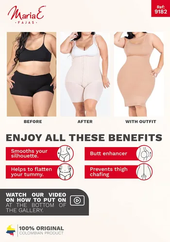 Vista 5 de MARIAE FAJAS Colombianas Post Surgery Liposuction Compression Garment
