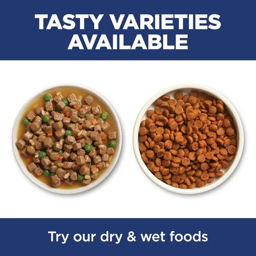Vista 6 de Hill's Science Diet Adult 7+, Senior Adult 7+ Premium Nutrition, alimento seco para gatos, sin maíz, trigo, soja, pollo y arroz integral, bolsa de 7
