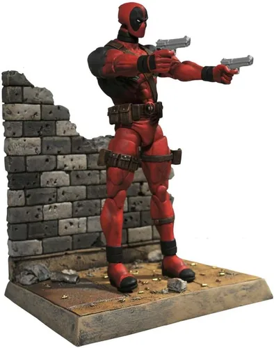 Vista 3 de Selección de juguetes diamante Marvel selección: Deadpool Figura de acción