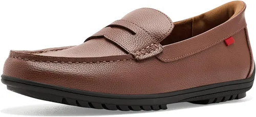 Vista 14 de Marc Joseph New York Mocasines Penny casuales sin cordones para hombre Negro
