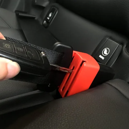 Vista 7 de G GanEn - Protector de hebilla para evitar que los niños abran la hebilla en viajes, paquete de 2