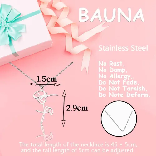 Vista 6 de BAUNA Collar de flores Kpop K-Pop, regalo del ejército coreano para fanáticos del ejército Bangtan