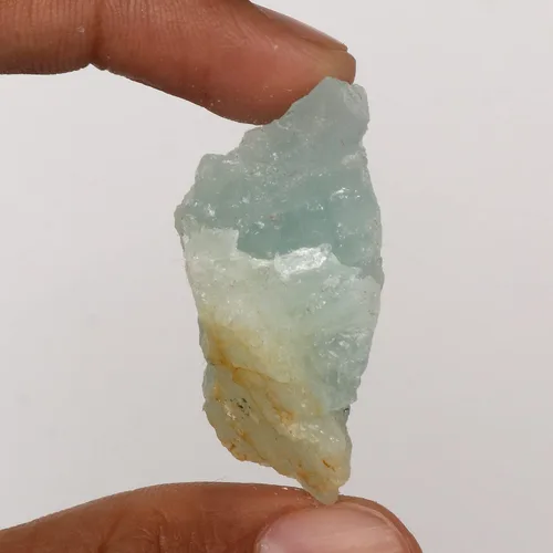 Vista 2 de GEMHUB Piedra preciosa suelta de cristal grande natural de 89,25 quilates para curación de cristales reiki, aguamarina y cielo acuático