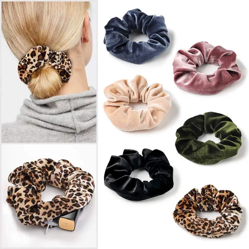 Vista 2 de Scrunchies de bolsillo con cremallera oculta