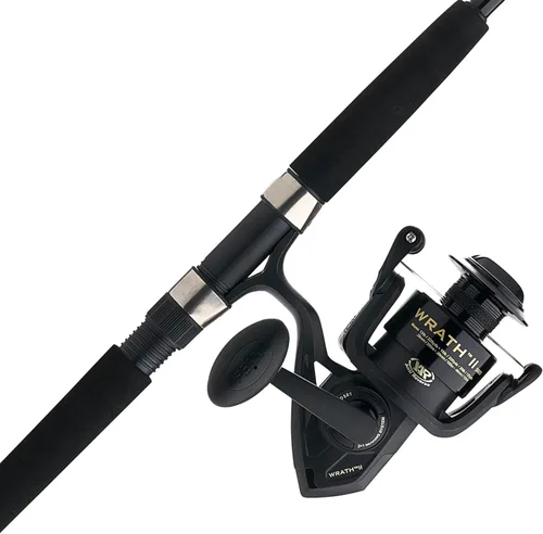 Vista 14 de Penn Wrath II - Combo de carrete giratorio y caña de pescar