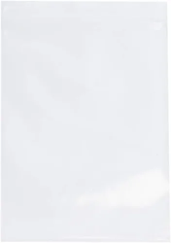 Vista 8 de L-BOST - 4 bolsas de plástico de almacenamiento de polietileno transparente y resellable de 6 pulgadas para tarjetas de galletas de caramelo