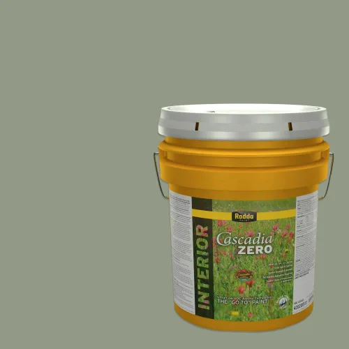 Vista 6 de Rodda Paint CASCADIA ZERO - Pintura plana e imprimación para interiores en uno, cuarto de galón, piel bronceada