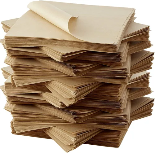 Vista 8 de Respetuoso con el medio ambiente, a prueba de grasa, 12 x 12 pulgadas, paquete de 100 unidades. Las mejores hojas de papel kraft para envolver
