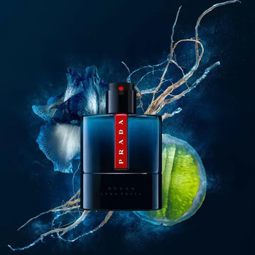 Vista 3 de Prada Luna Rossa Ocean EDT para hombre 5.0 Fl Oz