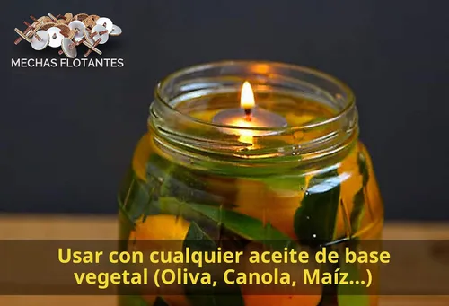Vista 5 de Ner Mitzvah Mechas flotantes redondas premontadas, 50 unidades, mechas de algodón y soportes de disco de corcho para tazas de aceite
