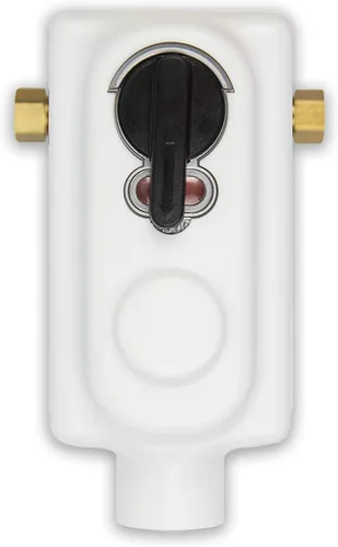 Vista 9 de Flame King (ACR-2) Regulador de gas propano LP de dos etapas, con cambio automático sin coletas para RVs, furgonetas, remolques