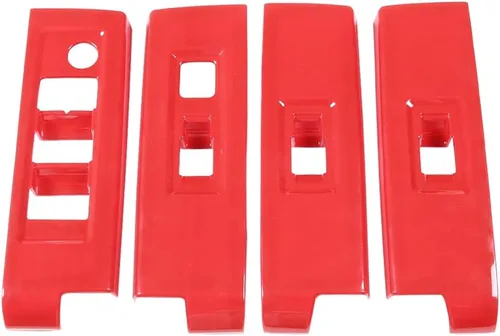 Vista 16 de Cubierta protectora para panel de botón de elevación de ventana de puerta de automóvil compatible con Toyot@Tundra/Sequoia 2022-2024, cubierta
