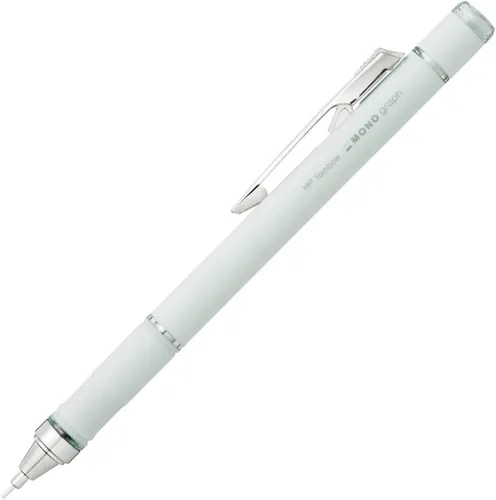 Vista 10 de Tombow - Lápiz mecánico, 0.5mm, MONO Monograph Grip (agarre Soft Fit para antifatiga), Marfil DPA-151A