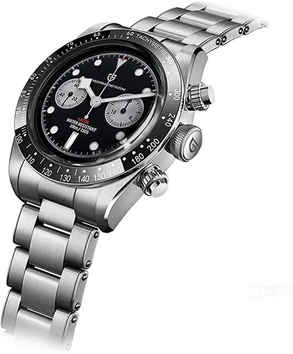 Vista 2 de LACZ DENTON Pagani Design PD1676 Men's Watch Sapphire Sports Quartz Clock Stainless Steel Men's Waterproof Watch VK64 Movement Fashion Chronograph