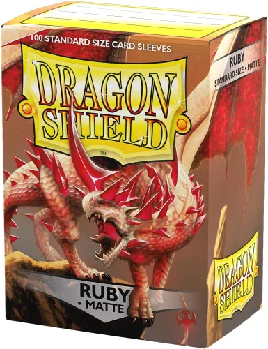 Vista 9 de Dragon Shield Fundas para cartas mate de tamaño estándar 100 CT - Fundas TCG lisas y resistentes - Compatible con Pokémon, carne y sangre, una