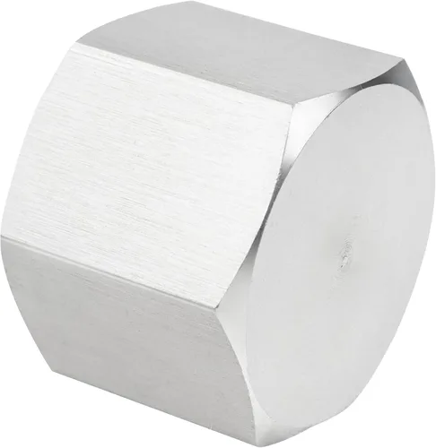 Vista 3 de Tapa hexagonal de acero inoxidable 304 de 1 pulgada NPT hembra para tubería, 2