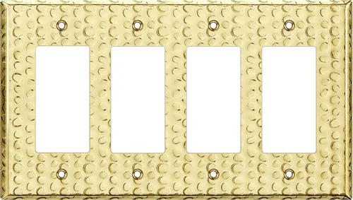 Vista 15 de LIDER Placa decorativa de pared de metal para interruptor o receptáculo, cubierta de salida de acero inoxidable, resistente a la corrosión