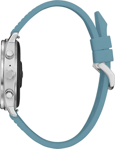 Vista 3 de Citizen CZ Smart PQ2 - Reloj inteligente unisex de 1.614 in con aplicación YouQ con IBM Watson® AI y NASA Research, Wear OS por Google, recursos Azul