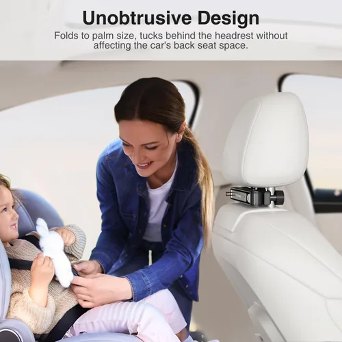 Vista 10 de elitehood Soporte compacto para tableta para reposacabezas de coche