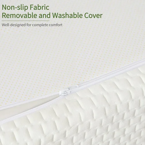 Vista 4 de Colchón individual de espuma viscoelástica de 8 pulgadas con funda de bambú transpirable, colchón de gel de firmeza media para litera, cama nido