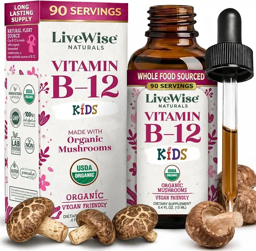 Vista 9 de Vitamina B12 Sublingual líquida – Gotas veganas de vitamina B12 líquida totalmente natural – Suplemento de adenosilcobalamina sin OMG