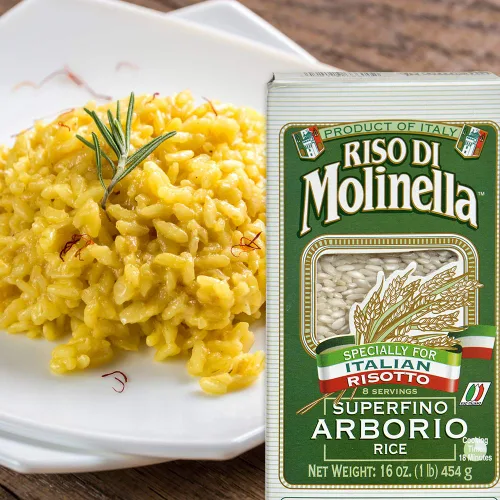 Vista 4 de Molinella Arborio de arroz, 16 oz