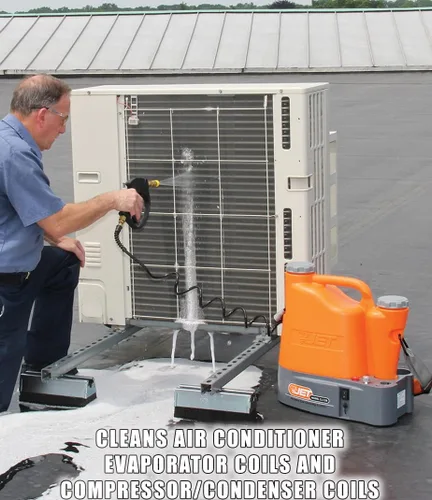 Vista 5 de SpeedClean CJ-125 limpiador evaporable condensador CoilJet portátil, limpia de manera segura las bobinas HVAC