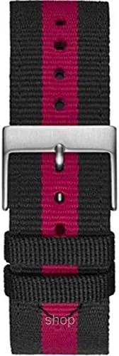 Vista 4 de GUESS Factory Mens Red and Black Cuff Watch NS