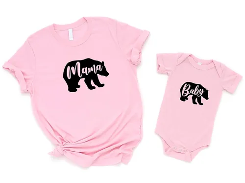Vista 9 de Family Bear T-shirts, Matching Family Shirt, Mama Bear Shirt, Papa Bear Shirt, Baby Bear Tee, Bear Family Gifts, Cute Family Shirts, Bear Family