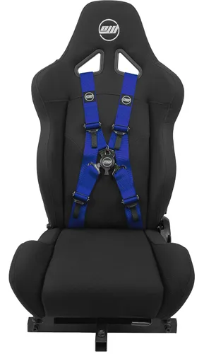 Vista 3 de OpenWheeler Racing y Flight Simulation Cockpit Four Point Harness. complemento de realidad virtual. azul