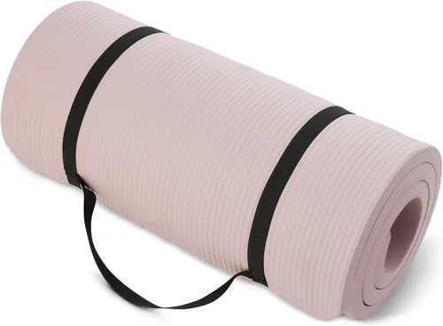 Vista 8 de Amazon Basics Extra Thick Exercise Yoga Mat with Carrying Strap