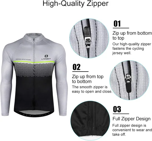 Vista 5 de LAMEDA Cycling Jersey Mens