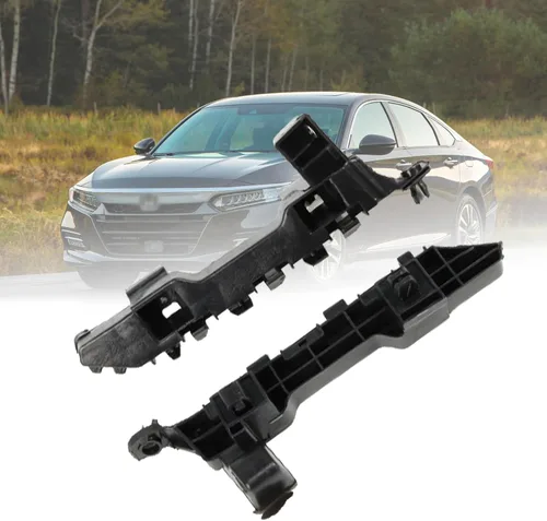 Vista 9 de Soporte de retención de parachoques delantero para Honda CRV 71193-S9A-000 71198-S9A-000 2002-2006, paquete de 2