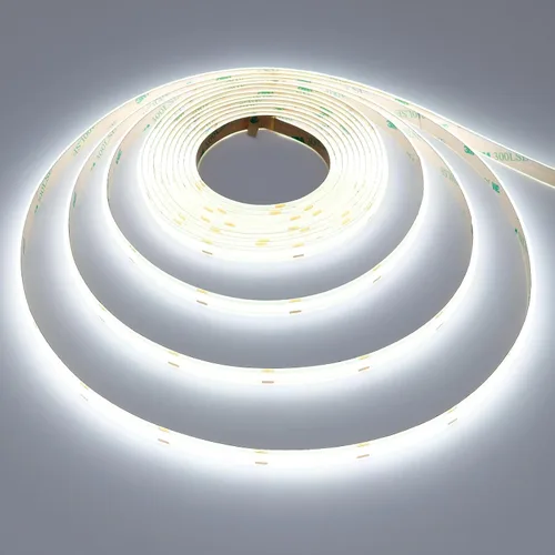 Vista 6 de GOMING Tira de luz LED COB de 12 V, blanco frío, 6000 K, IP65, impermeable