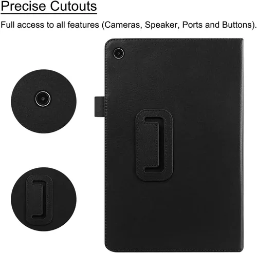 Vista 5 de Funda para Samsung Galaxy Tab A8 de 10.5 pulgadas versión 2022 (modelo SM-X200/X205/X207), funda protectora con soporte para Galaxy Tab A8 de 10.5