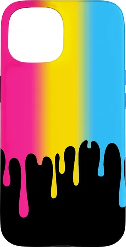 Vista 6 de Pan Pride LGBT+ Colorful Dripping Rainbow Pansexual Case for iPhone 17