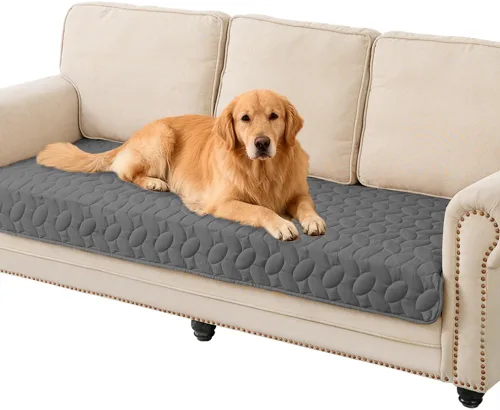 Vista 49 de Ameritex Funda impermeable para cama de mascotas, manta antideslizante para cama de perro, para sofá y muebles, impermeable, nuevo diseño