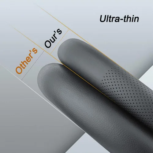 Vista 6 de XHRING Funda de Volante para Coche para Toyota Camry Rav4 Corolla Highlander Sienna CHR Avalon FJ Land Cruiser Yaris SE XSE LE Hybrid XLE TRD Cross