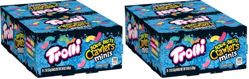 Vista 18 de Trolli Sour Bursting Crawlers - Caramelos de gomitas ácidas, 4.25 onzas (Paquete de 12)
